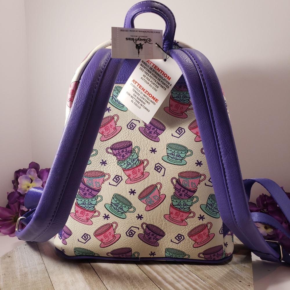 Disny Loungefly Mad Hatter Mini backpack - Picture 3 of 8